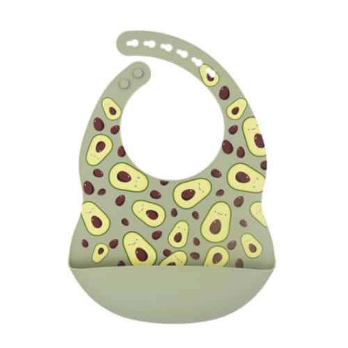Silicone Baby Bibs with Catcher