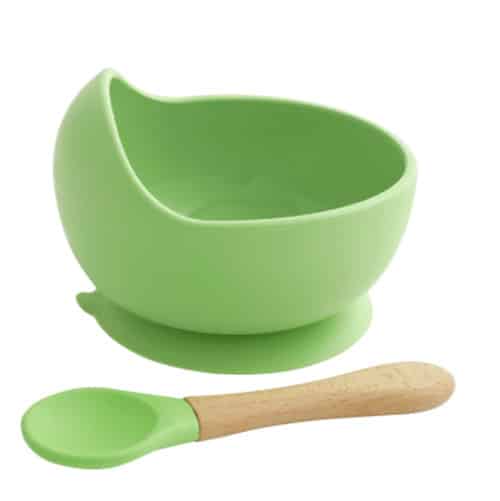 TYRY.HU Personalized Silicone Bowl with Name, Custom Silicone
