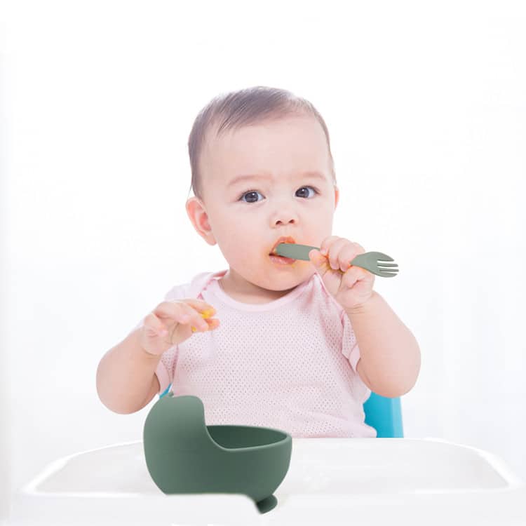Bulk Buy Custom Silicone Baby Feeding Spoons Wholesale - JUTION SILICONE