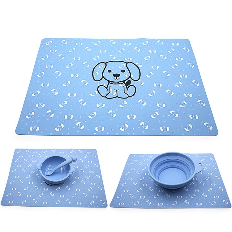 Custom Silicone Baby Place Mats