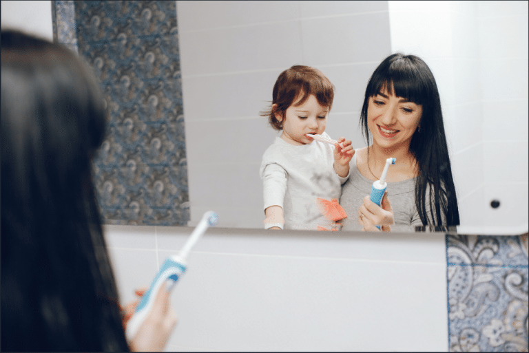 Can I use a silicone baby brush with toothpaste?