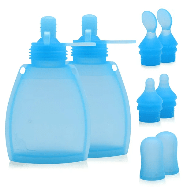 Custom Silicone Squeeze Pouches