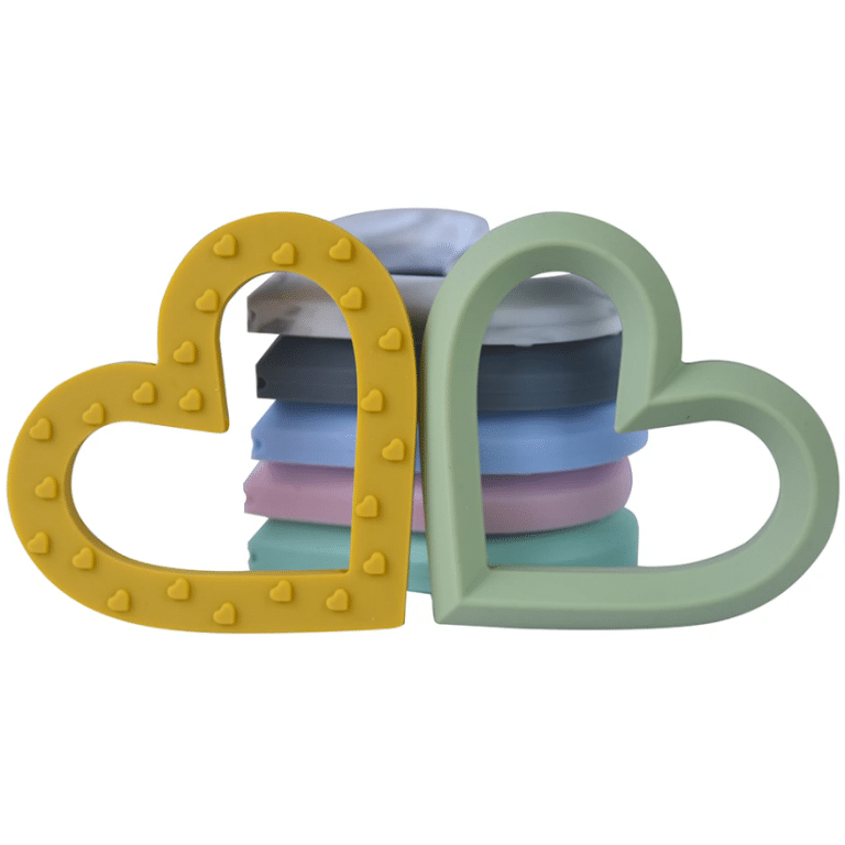 Bulk Buy Custom Silicone Baby Teething Ring Wholesale - JUTION SILICONE