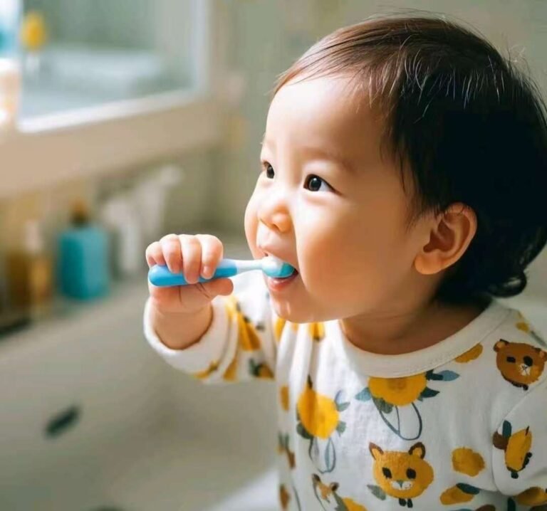 How to choose the right toothbrush for the baby whose baby teeth are gradually growing